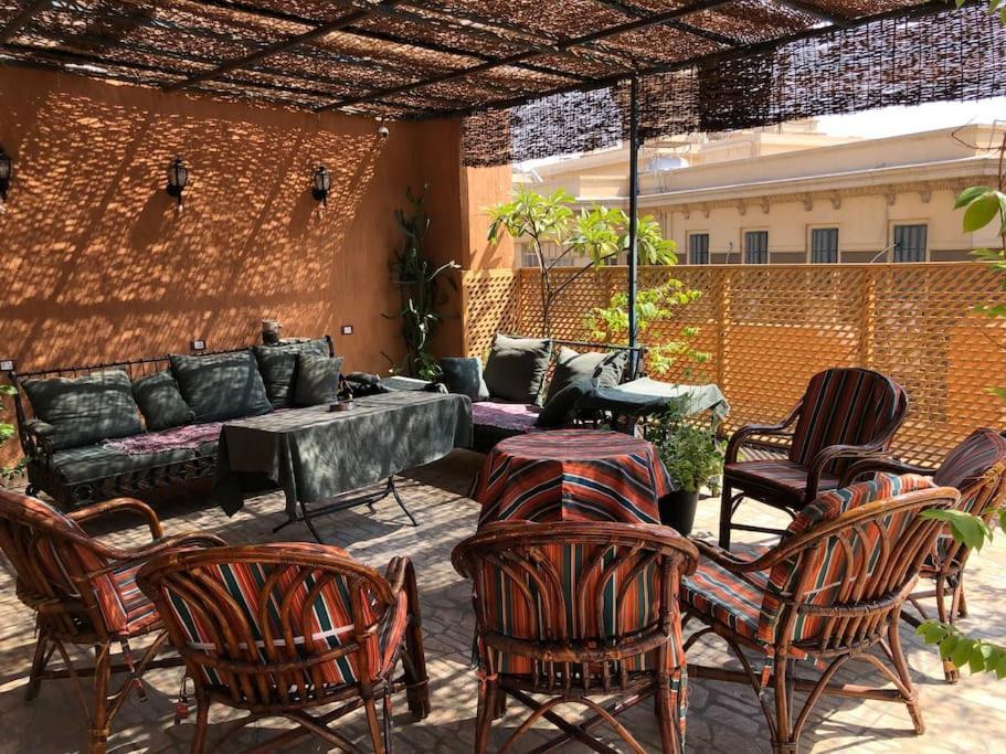 Apartment On A Rooftop In Downtown, Kahire Dış mekan fotoğraf